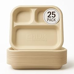100 compostable compartment for sale  Delivered anywhere in USA 