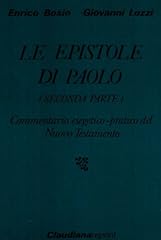 Epistole paolo usato  Spedito ovunque in Italia 