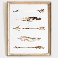 Watercolor arrows feathers for sale  Delivered anywhere in USA 