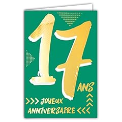 Carte anniversaire ans d'occasion  Livré partout en France