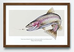 Framed fishing lure for sale  Delivered anywhere in UK