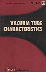 Vacuum tube characteristics d'occasion  Livré partout en France