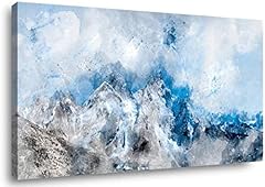 Blue Wall Art Decor Abstract Wall Art Canvas Wall Art for sale  Delivered anywhere in Canada