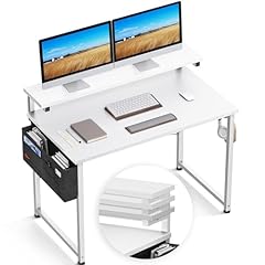 Schreibtisch weiß monitorstä gebraucht kaufen  Wird an jeden Ort in Deutschland