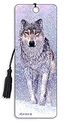 Bookmark snow wolf for sale  Delivered anywhere in USA 