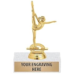 Gold gymnastics trophy for sale  Delivered anywhere in USA 