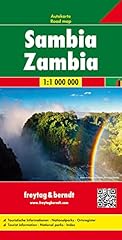 Zambia 1.000.000 wegenkaart usato  Spedito ovunque in Italia 