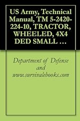 US Army, Technical Manual, TM 5-2420-224-10, TRACTOR, for sale  Delivered anywhere in UK