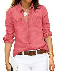 Luvamia denim shirt for sale  Delivered anywhere in USA 