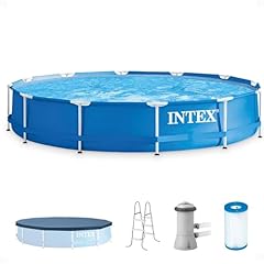 Intex round metal for sale  Delivered anywhere in USA 