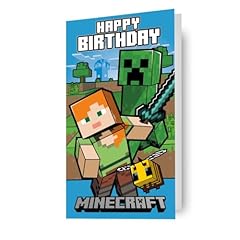 Minecraft generic birthday for sale  Delivered anywhere in Ireland