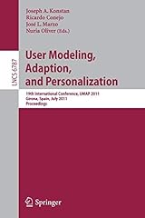 User modeling adaptation d'occasion  Livré partout en France