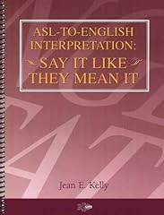 Asl english interpretation for sale  Delivered anywhere in USA 