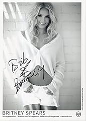Britney spears autographed for sale  Delivered anywhere in USA 