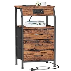Furnulem nightstand charging for sale  Delivered anywhere in USA 