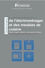 Dictionnaire électroménager  d'occasion  Livré partout en Belgiqu