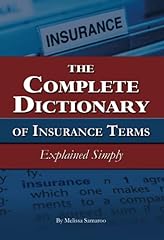 Complete dictionary insurance for sale  Delivered anywhere in USA 