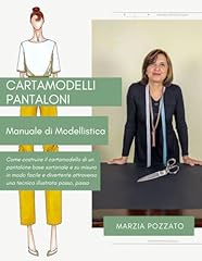 Cartamodelli pantaloni manuale usato  Spedito ovunque in Italia 