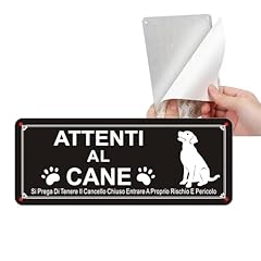 Acuxiaza attenti cane usato  Spedito ovunque in Italia 