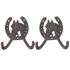 Nuobesty 2pcs horseshoe for sale  Delivered anywhere in Ireland