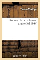 Rudiments langue arabe d'occasion  Livré partout en Belgiqu