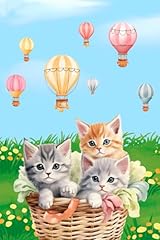 Three kittens basket for sale  Delivered anywhere in UK