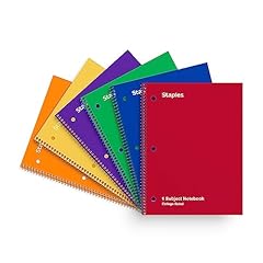 Staples spiral notebooks for sale  Delivered anywhere in USA 