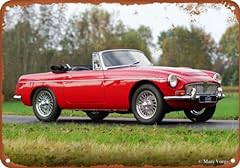 Mgb poster vintage for sale  Delivered anywhere in USA 