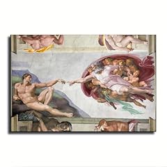 Creation adam michelangelo for sale  Delivered anywhere in USA 