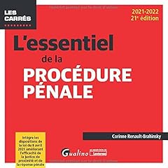 Essentiel procédure pénale d'occasion  Livré partout en Belgiqu