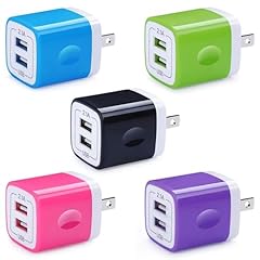 5pack usb charger for sale  Delivered anywhere in USA 