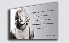 Quadro moderno marilyn usato  Spedito ovunque in Italia 