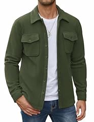 Coofandy mens shacket for sale  Delivered anywhere in USA 