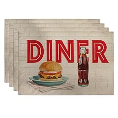 Retro diner style for sale  Delivered anywhere in USA 