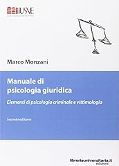 Manuale psicologia giuridica usato  Spedito ovunque in Italia 