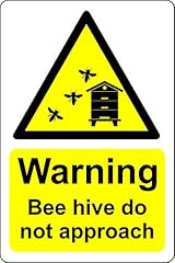 Warning honey bee for sale  Delivered anywhere in UK