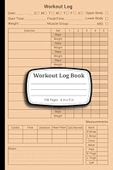Workout log book usato  Spedito ovunque in Italia 