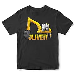 Personalised digger shirt for sale  Delivered anywhere in UK
