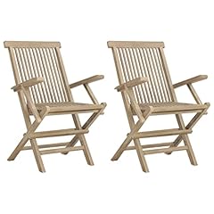 Vidaxl lot chaises d'occasion  Livré partout en France
