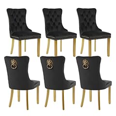 Velvet dining chairs for sale  Delivered anywhere in USA 