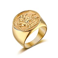 Anello uomo con usato  Spedito ovunque in Italia 