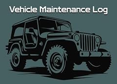 Vehicle maintenance log for sale  Delivered anywhere in USA 