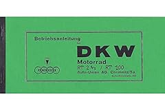 Betriebsanleitung dkw motorrad gebraucht kaufen  Wird an jeden Ort in Deutschland