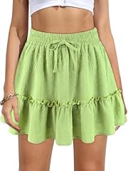 Vigorics green skirt for sale  Delivered anywhere in USA 