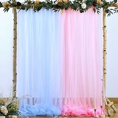 Pink blue backdrop for sale  Delivered anywhere in USA 