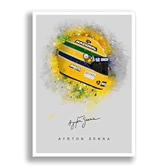 Ayrton senna signed for sale  Delivered anywhere in UK