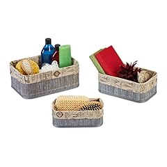 Relaxdays set cestini usato  Spedito ovunque in Italia 