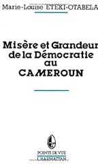 Misère grandeur démocratie d'occasion  Livré partout en France