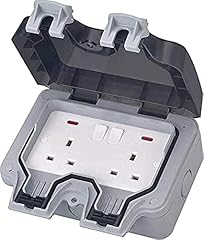 Electrical double weatherproof for sale  Delivered anywhere in Ireland