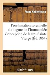 Proclamation solennelle dogme d'occasion  Livré partout en France
